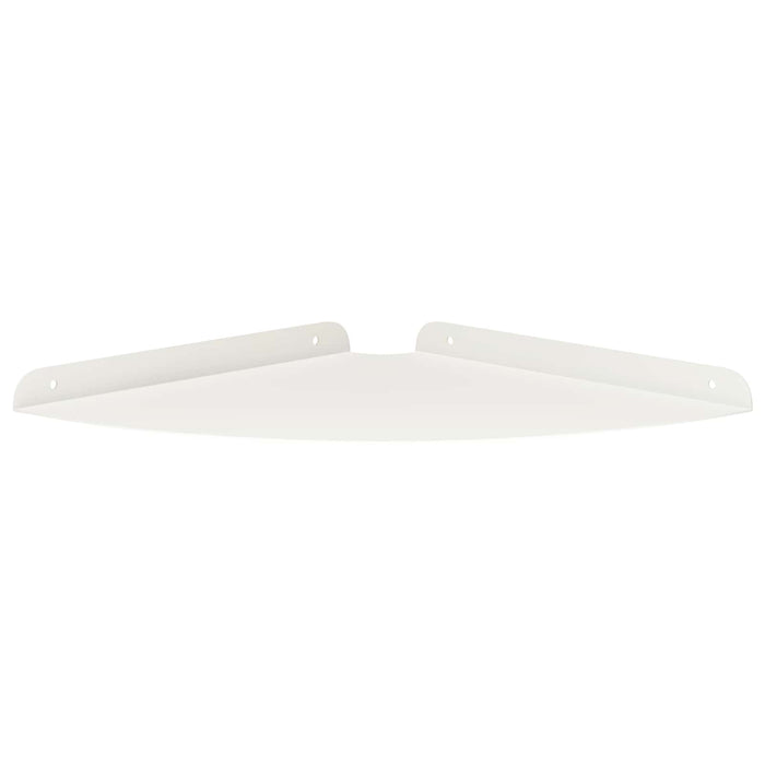 Raft suspendat cu raft cu depozitare 2 pcs Alb 30 x 30 x 2 cm - WALTI WALTI