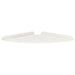 Raft suspendat cu raft cu depozitare 2 pcs Alb 30 x 30 x 2 cm - WALTI WALTI