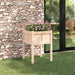 Vază pentru Grădină Natură 50 x 50 x 70 cm Lemn de pin masiv - WALTI WALTI