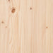 Vază pentru Grădină Natură 70 x 70 x 70 cm Lemn de pin masiv - WALTI WALTI