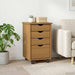 Cabinet mobil MOSS Maro Miere 34 x 39 x 56 cm Lemn masiv de pin - WALTI WALTI
