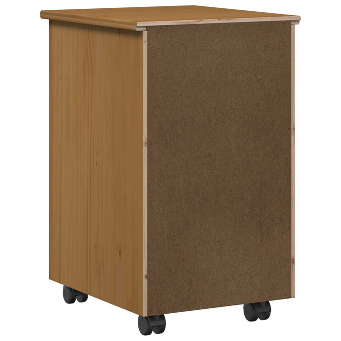 Cabinet mobil MOSS Maro Miere 34 x 39 x 56 cm Lemn masiv de pin - WALTI WALTI
