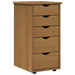Dulap Maro miere 34 x 39 x 61,5 cm Lemn de pin masiv - WALTI WALTI