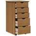 Dulap Maro miere 34 x 39 x 61,5 cm Lemn de pin masiv - WALTI WALTI