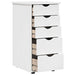 Dulap Alb 34 x 39 x 61,5 cm Lemn de pin masiv - WALTI WALTI