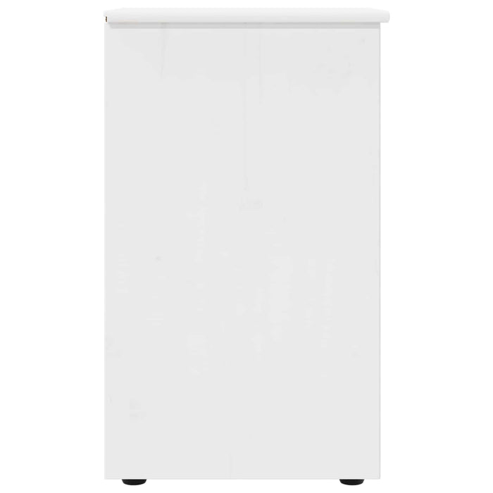 Dulap Alb 34 x 39 x 61,5 cm Lemn de pin masiv - WALTI WALTI