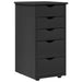 Dulap Gri 34 x 39 x 61,5 cm Lemn de pin masiv - WALTI WALTI