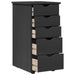 Dulap Gri 34 x 39 x 61,5 cm Lemn de pin masiv - WALTI WALTI
