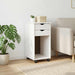 Cabinet mobil cu roata Alb 34 x 39 x 65,5 cm Lemn masiv de pin - WALTI WALTI