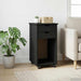 Cabinet mobil Negru 34 x 39 x 65,5 cm Lemn masiv de pin - WALTI WALTI