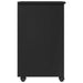 Cabinet mobil Negru 34 x 39 x 65,5 cm Lemn masiv de pin - WALTI WALTI
