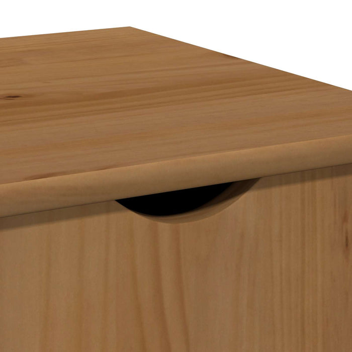 Cabinet mobil Maro miere 34 x 39 x 65,5 cm Lemn de pin masiv - WALTI WALTI