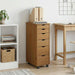 Cabinet mobil Maro miere 34 x 39 x 93,5 cm Lemn de pin masiv - WALTI WALTI