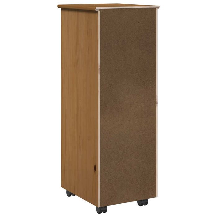 Cabinet mobil Maro miere 34 x 39 x 93,5 cm Lemn de pin masiv - WALTI WALTI