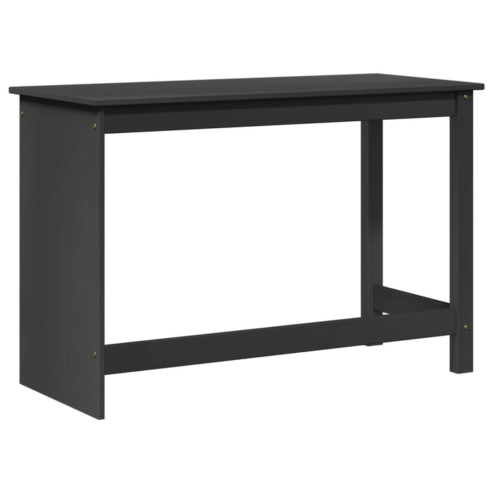 Birou Gri 112 x 50 x 75 cm Lemn de pin masiv - WALTI WALTI