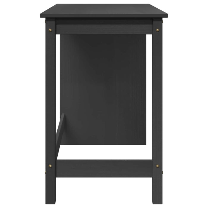 Birou Gri 112 x 50 x 75 cm Lemn de pin masiv - WALTI WALTI