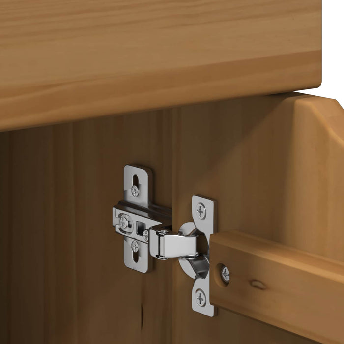 Cabinet mobil Maro miere 63,5 x 39 x 65,5 cm Lemn de pin masiv - WALTI WALTI