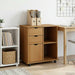 Cabinet mobil Maro miere 63,5 x 39 x 65,5 cm Lemn de pin masiv - WALTI WALTI