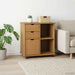 Cabinet mobil Maro miere 63,5 x 39 x 65,5 cm Lemn de pin masiv - WALTI WALTI