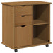 Cabinet mobil Maro miere 63,5 x 39 x 65,5 cm Lemn de pin masiv - WALTI WALTI