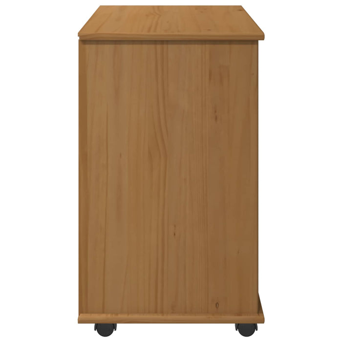 Cabinet mobil Maro miere 63,5 x 39 x 65,5 cm Lemn de pin masiv - WALTI WALTI