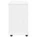 Cabinet mobil Alb 63,5 x 39 x 65,5 cm Lemn de pin masiv - WALTI WALTI
