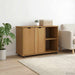 Cabinet mobil Maro miere 100 x 39 x 65,5 cm Lemn de pin masiv - WALTI WALTI