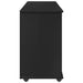 Cabinet mobil Negru 100 x 39 x 65,5 cm Lemn de pin masiv - WALTI WALTI