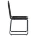 Scaune de grădină 2 pcs Negru 48 x 55 x 89,5 cm Ratan - WALTI WALTI