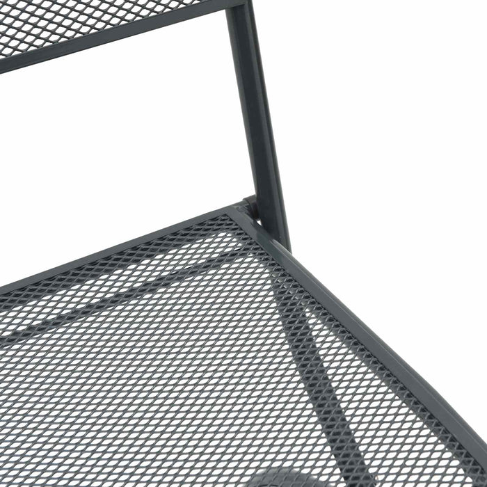 Scaune de grădină 2 pcs Antracit 52,5 x 46 x 82 cm Fier - WALTI WALTI