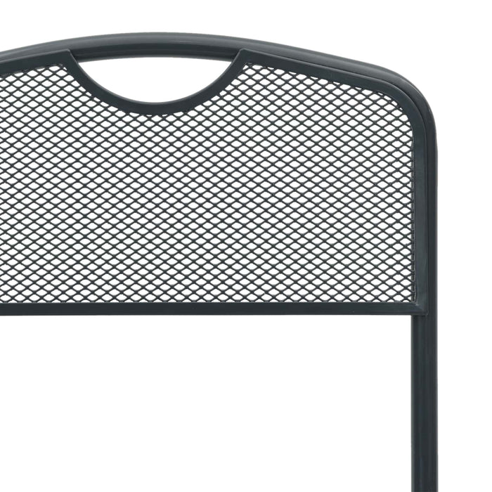 Scaune de grădină 2 pcs Antracit 52,5 x 46 x 82 cm Fier - WALTI WALTI