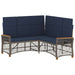 Set de canapele reclinabile pentru grădină 164 x 164 x 112 cm - WALTI WALTI