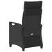 Scaun pentru Grădină 2 pcs Negru 56 x 64 x 94 cm - WALTI WALTI