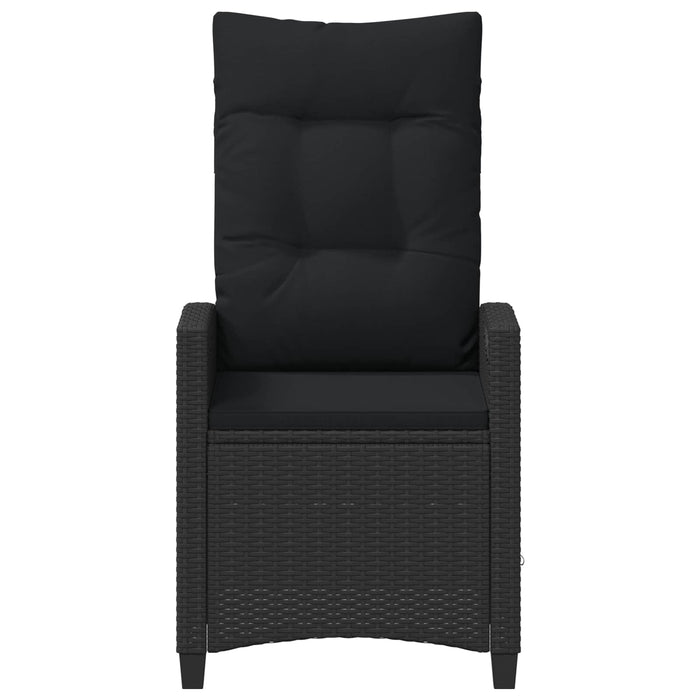 Scaun pentru Grădină 2 pcs Negru 56 x 64 x 94 cm - WALTI WALTI