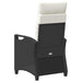 Scaun pentru Grădină 2 pcs Negru și Crem 56 x 60 x 112 cm - WALTI WALTI