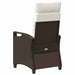 Scaun pentru Grădină 2 pcs Maro și Crem 56 x 60 x 112 cm - WALTI WALTI