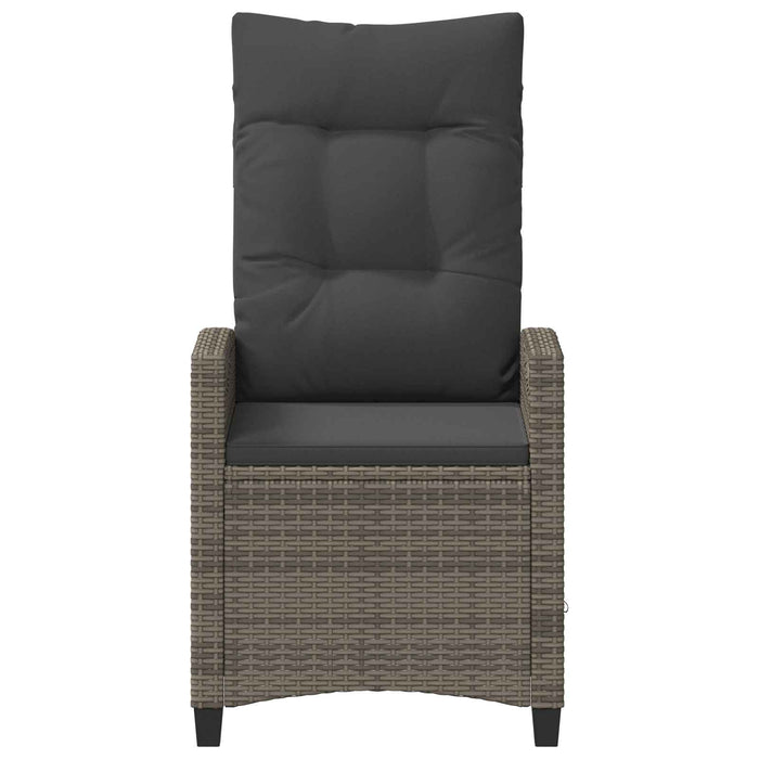 Scaun pentru Grădină 2 pcs Gri și gri închis 56 x 60 x 112 cm - WALTI WALTI