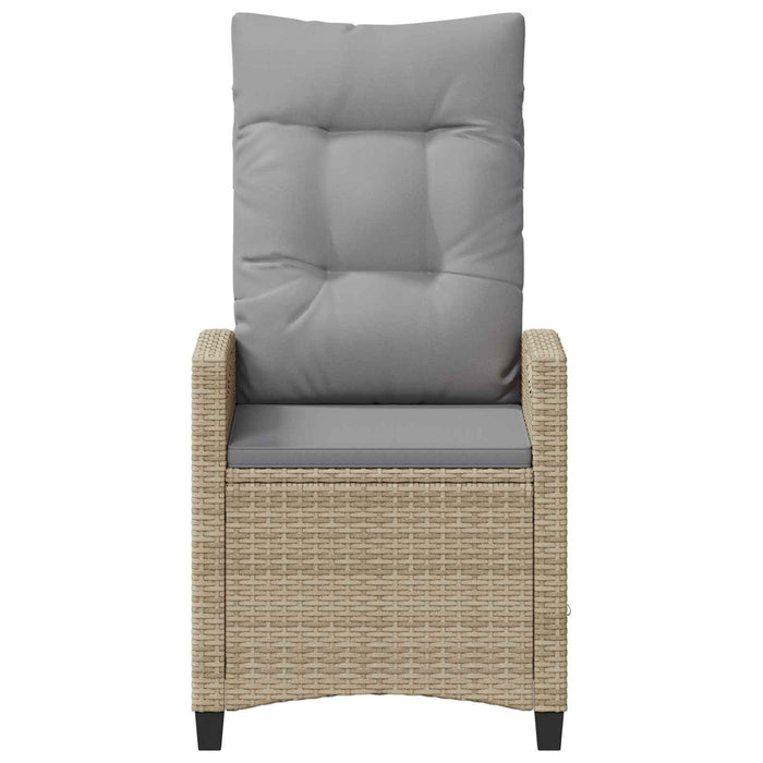 Scaun pentru Grădină 2 pcs Beige și gri deschis - WALTI WALTI