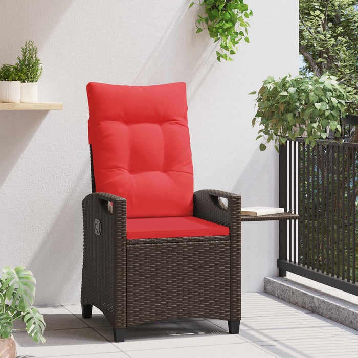 Scaun de grădină rabatabil 56 x 60 x 112 cm oțel - WALTI WALTI
