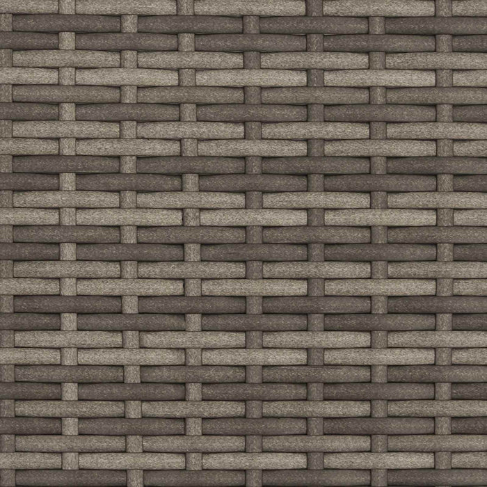 Bancă de grădină cu pernă Gri și gri închis 105 x 60 x 112 cm - WALTI WALTI