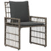 Set de Mobilier pentru Exterior 5 pcs Negru și Gri închis - WALTI WALTI