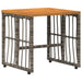 Set de Mobilier pentru Exterior 5 pcs Negru și Gri închis - WALTI WALTI