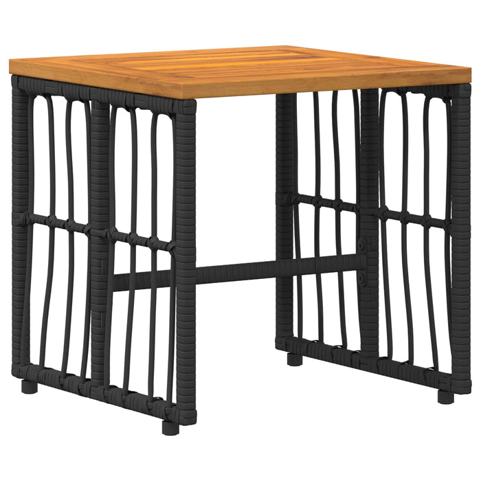 Set de Mobilier pentru Exterior 3 pcs Negru și Gri închis - WALTI WALTI