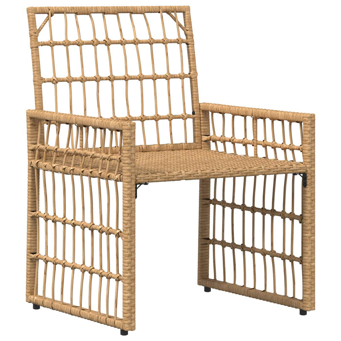 Set de Mobilier pentru Exterior 3 pcs Alb Natural și Crem - WALTI WALTI