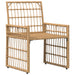 Set de Mobilier pentru Exterior 3 pcs Alb Natural și Crem - WALTI WALTI