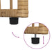 Set de Mobilier pentru Exterior 3 pcs Alb Natural și Crem - WALTI WALTI