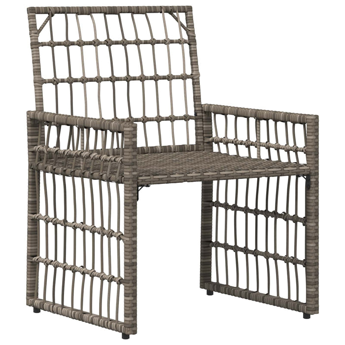 Set de Mobilier pentru Exterior 3 pcs Negru și Gri închis - WALTI WALTI