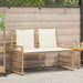 Bancă de exterior Simplu Natural și Crem 116 x 55 x 82 cm - WALTI WALTI