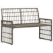 Bancă de exterior Simplu Gri și gri închis 116 x 55 x 82 cm - WALTI WALTI