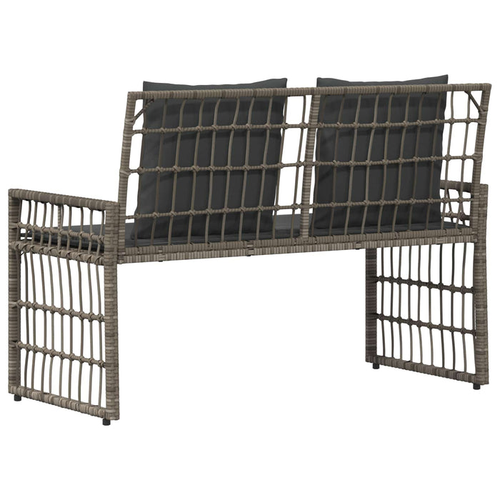 Bancă de exterior Simplu Gri și gri închis 116 x 55 x 82 cm - WALTI WALTI